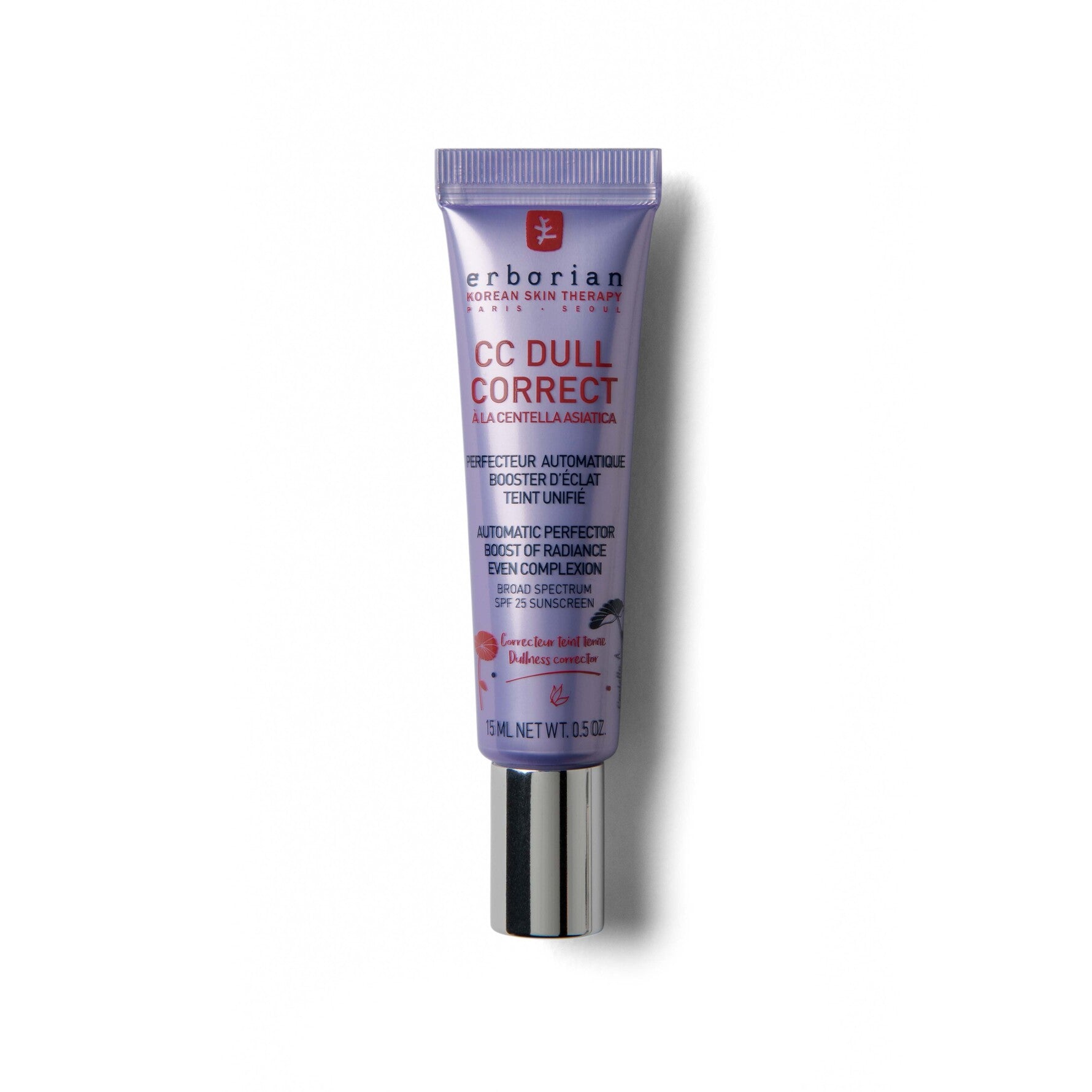 ERBORIAN CC DULL À LA CENTELLA ASIATICA illuminating concealer #clear 15 ml