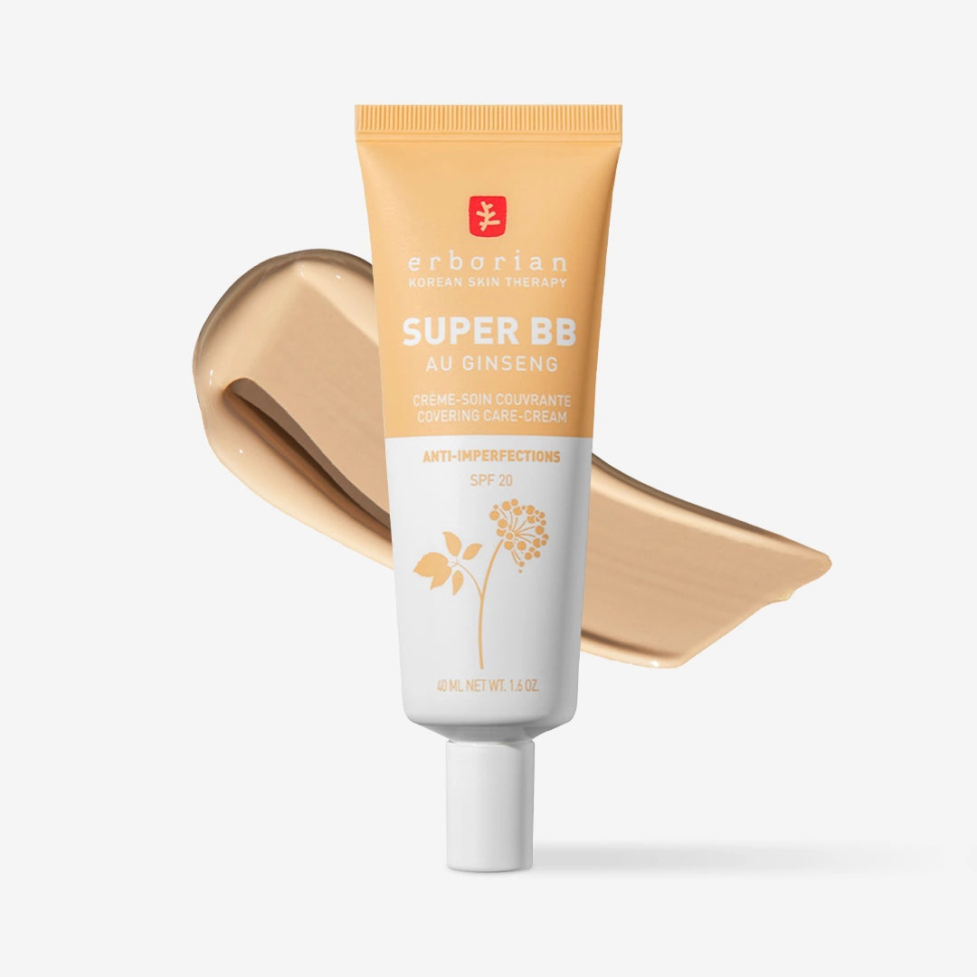 ERBORIAN SUPER BB AU GINSENG anti-blemish cream SPF20 #Nude 40 ml