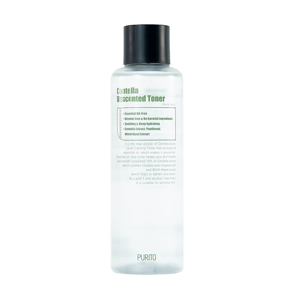 PURITO CENTELLA UNSCENTED toner 200 ml