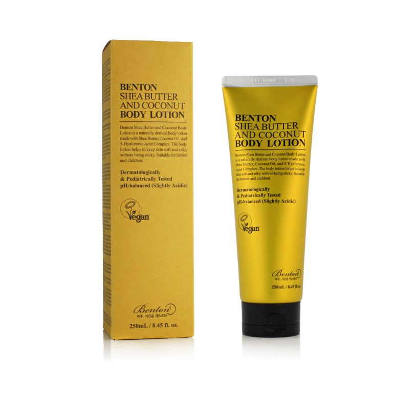 BENTON SHEA BUTTER AND COCONUT body lotion 250 ml