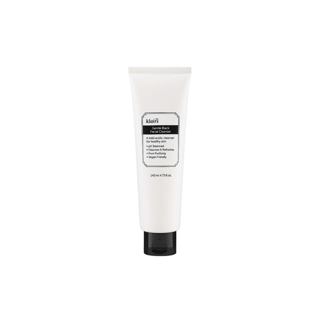 KLAIRS GENTLE BLACK facial cleanser 140 ml