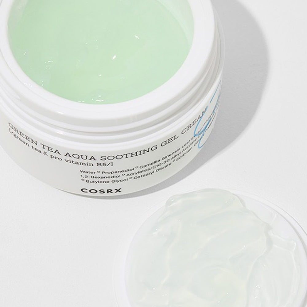 COSRX GREEN TEA aqusa soothing gel cream 50 ml