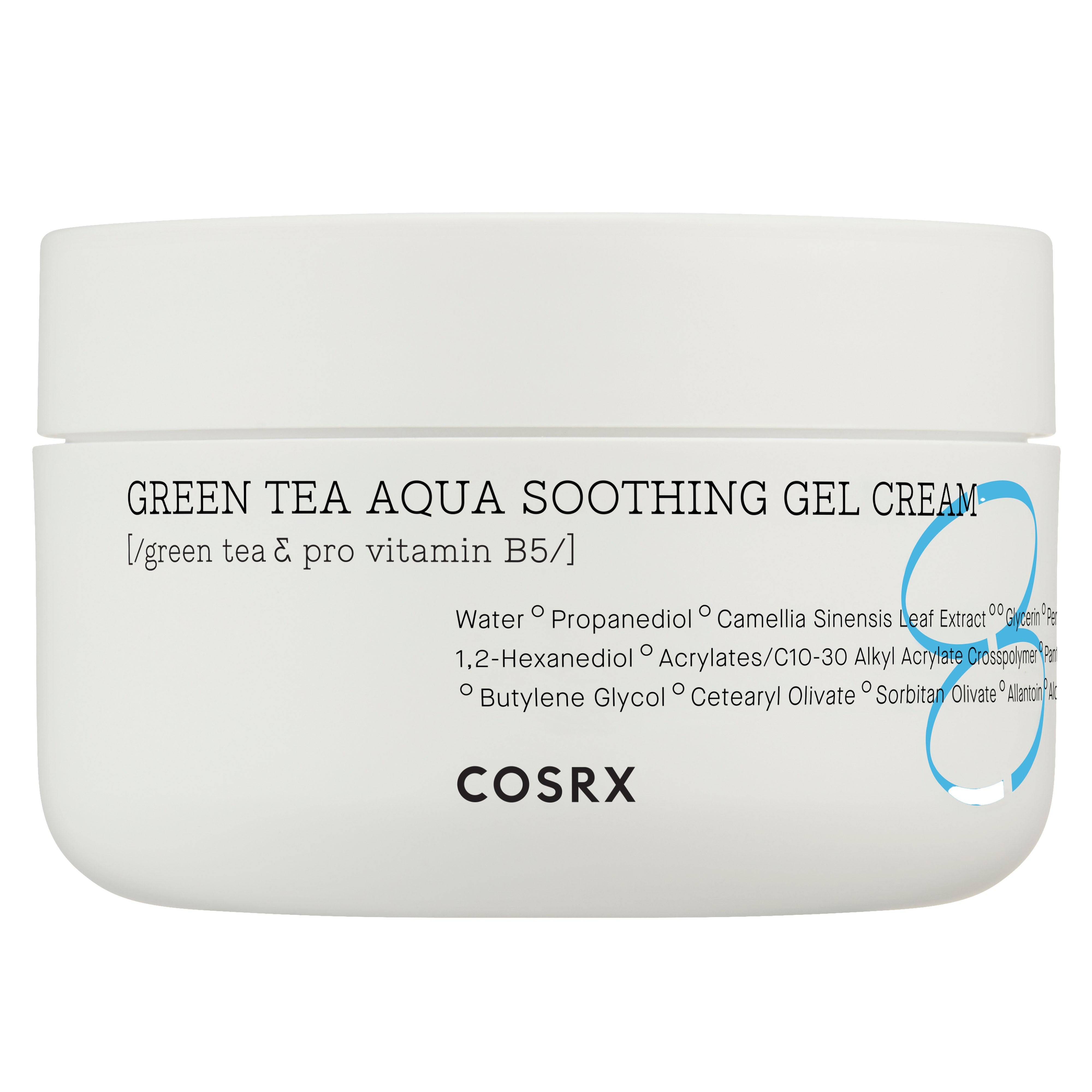 COSRX GREEN TEA aqusa soothing gel cream 50 ml