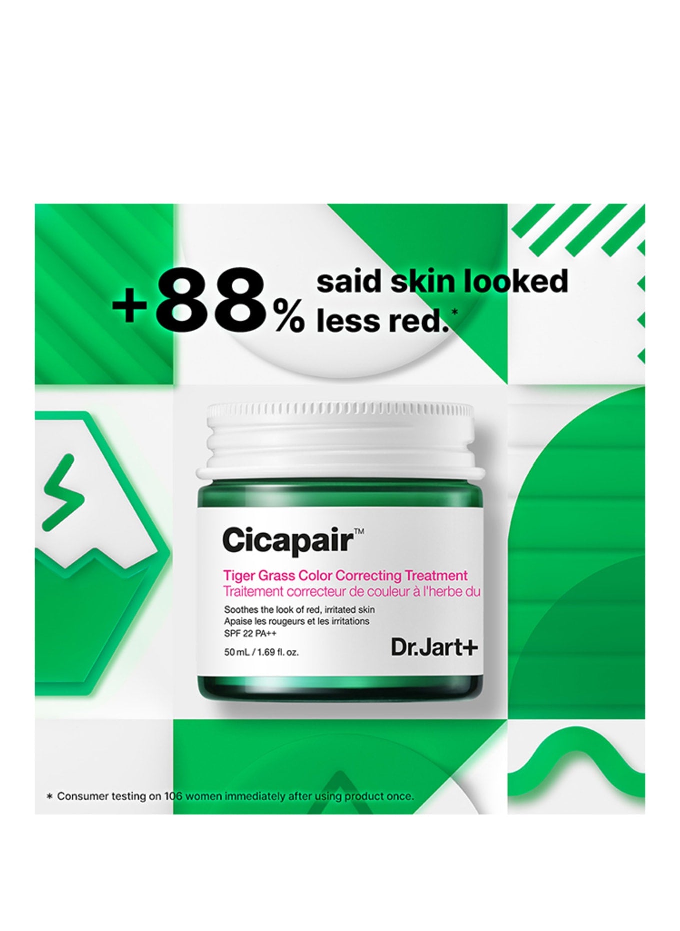 DR.JART+ CICAPAIR tiger grass color correcting treatment 15 ml