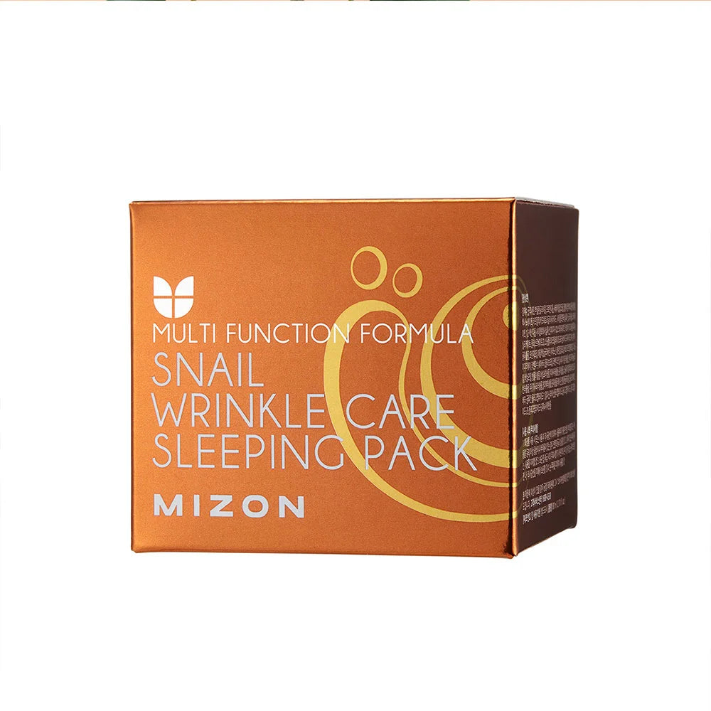 MIZON SNAIL WRINKLE CARE sleeping mask 80 ml