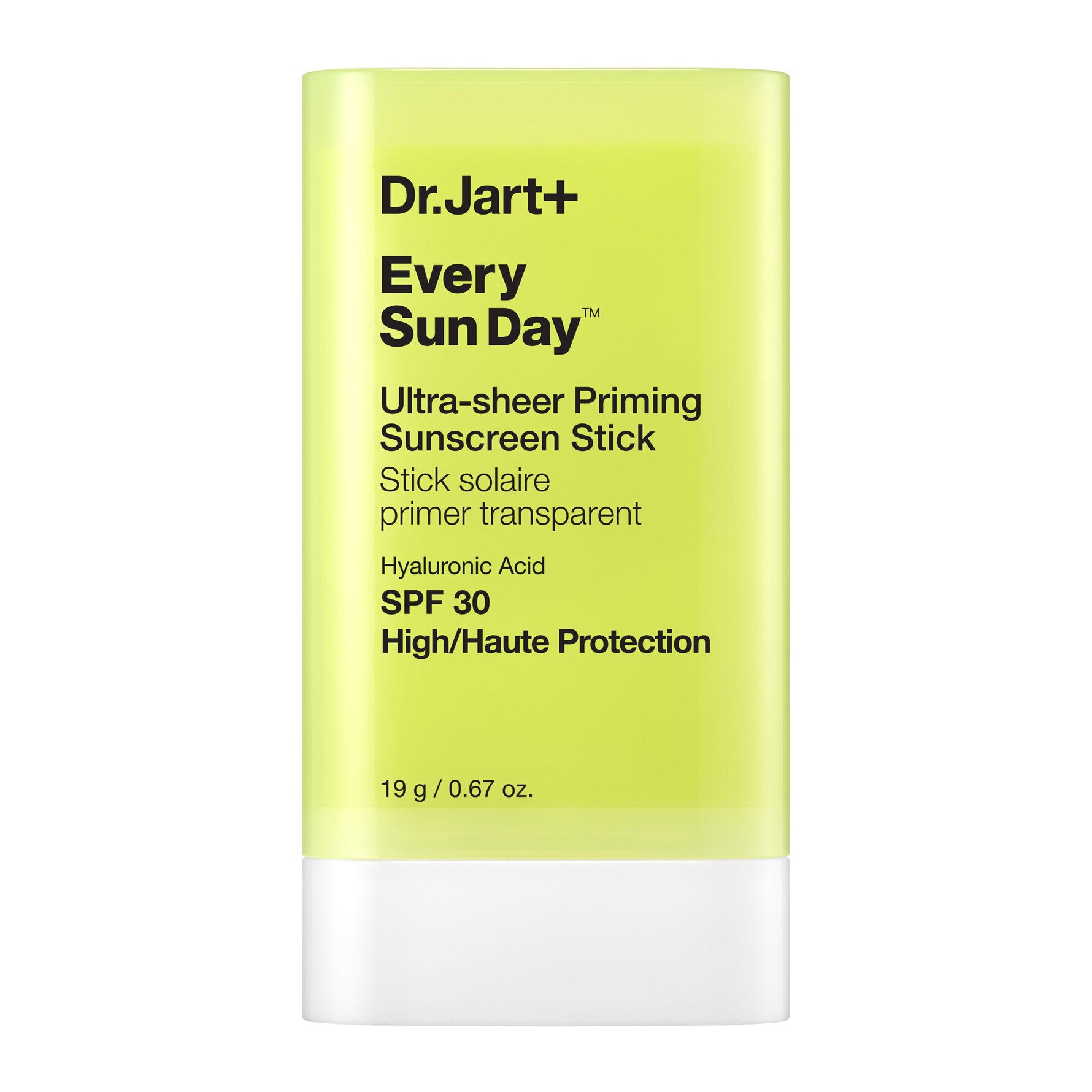 DR.JART+ EVERY SUN DAY ultra-sheer priming sunscreen stick SPF30 19 gr