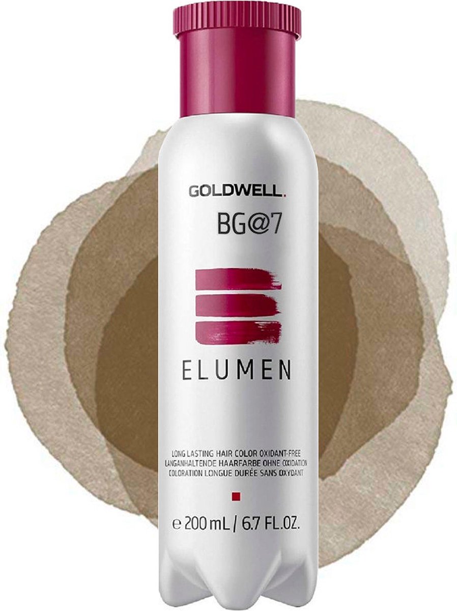 GOLDWELL ELUMEN long lasting hair color oxidant free #BG@7 200 ml