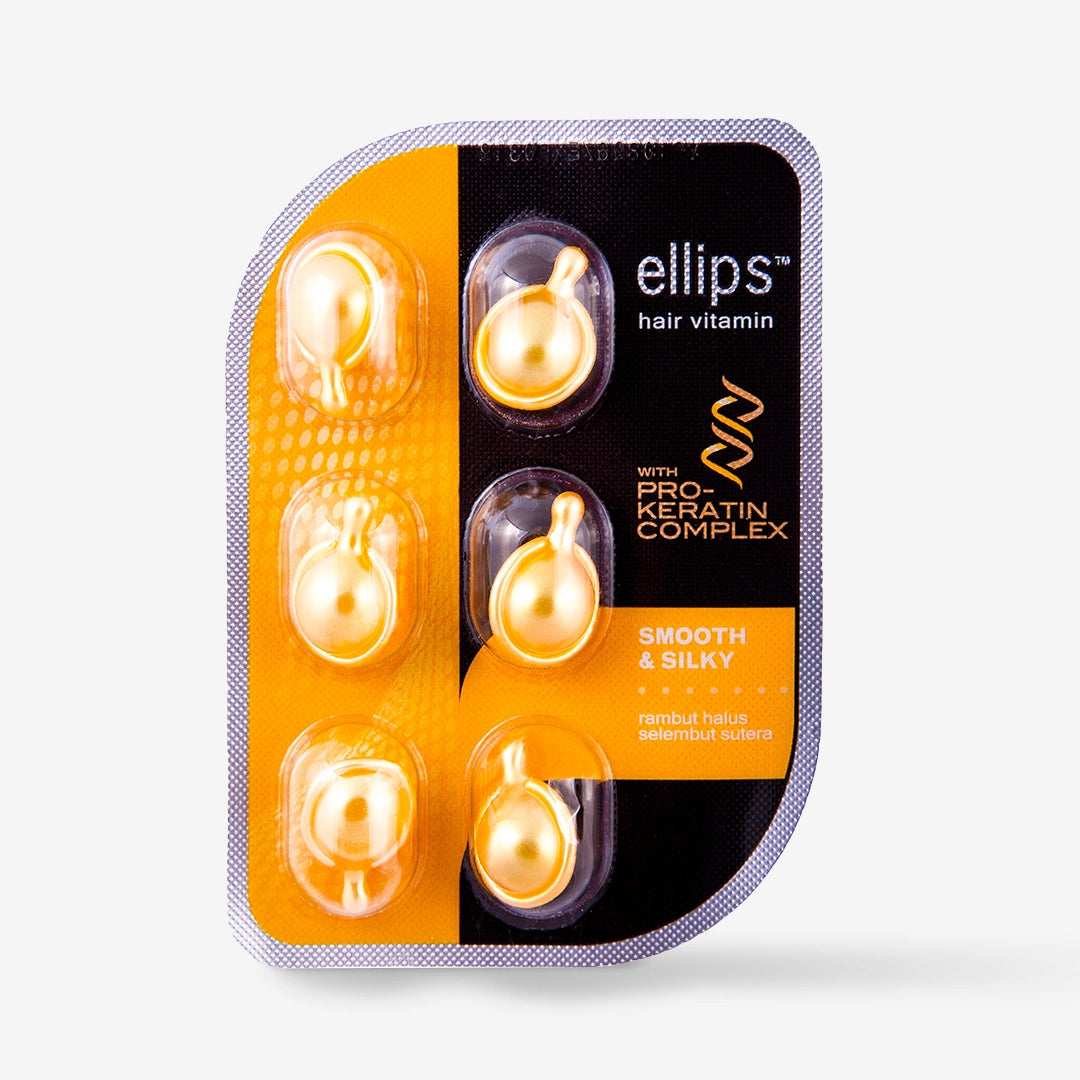 ELLIPS HAIR VITAMIN pro-Keratin for soft and silky hair, 6 units
