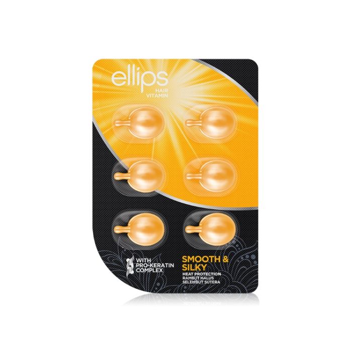 ELLIPS HAIR VITAMIN pro-Keratin for soft and silky hair, 6 units