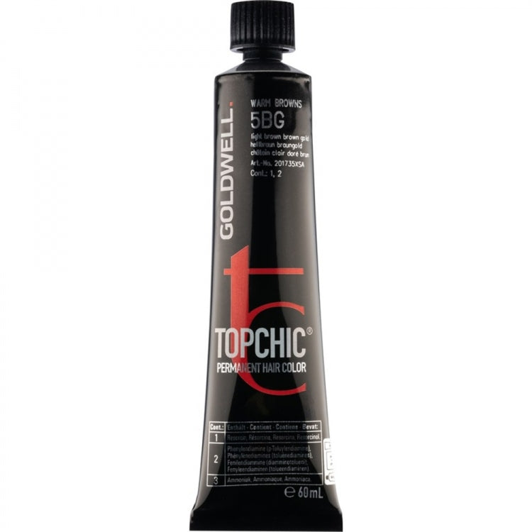 GOLDWELL TOPCHIC permanent hair color #4V 60 ml