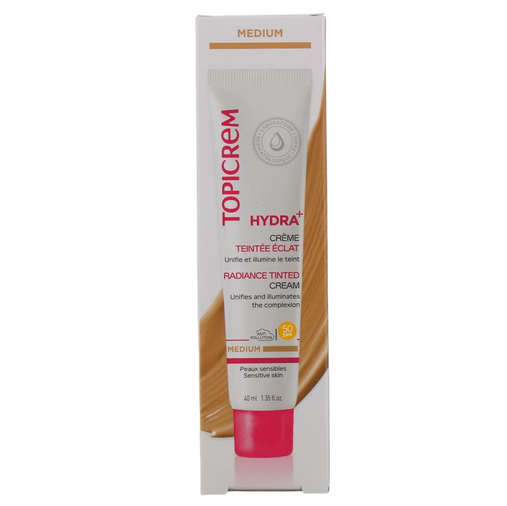 TOPICREM HYDRA+ tinted cream SPF50 #Medium 40 ml