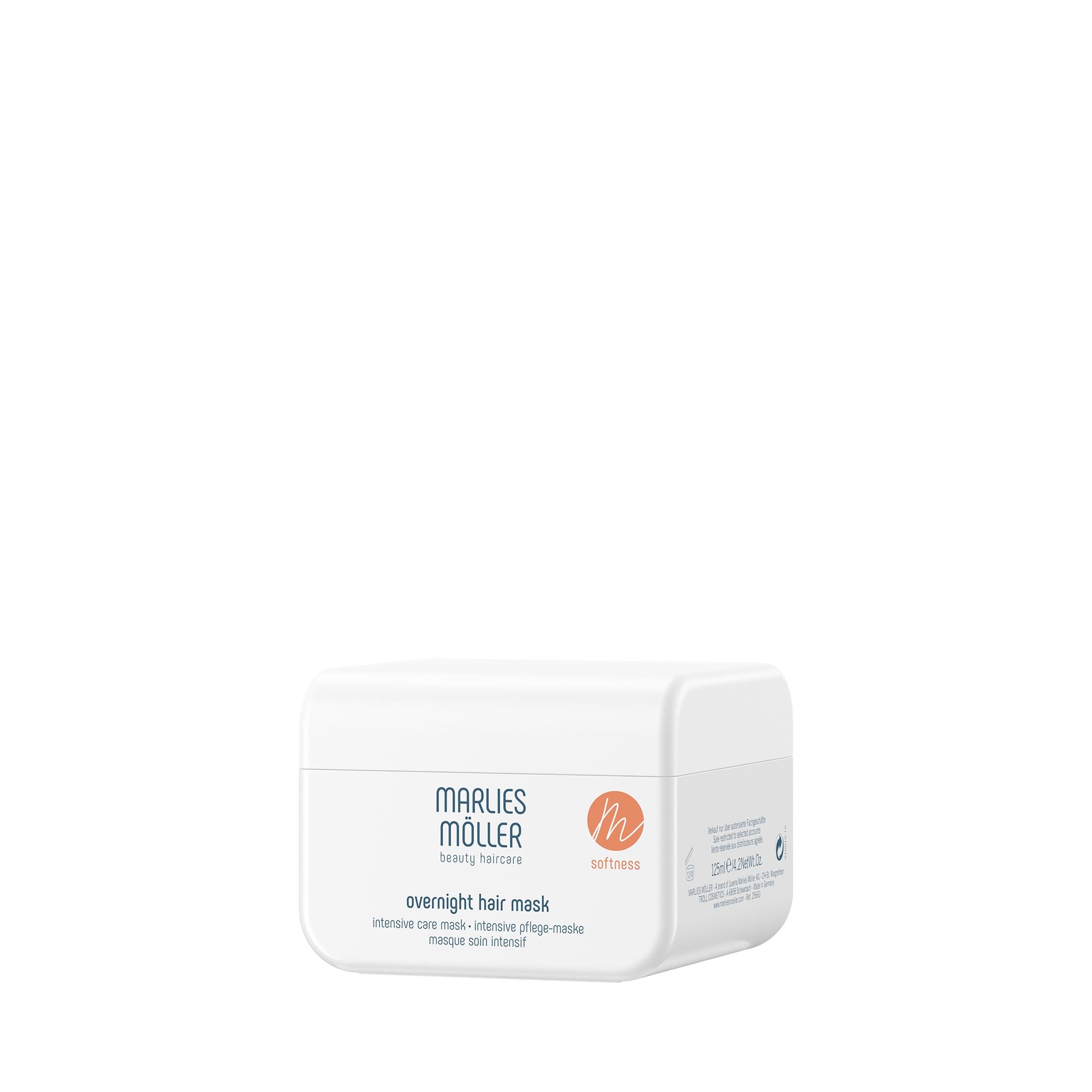 MARLIES MÖLLER SOFTNESS overnight care hair mask 125 ml