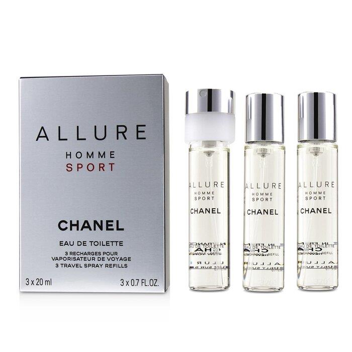 CHANEL ALLURE HOMME SPORT replacements 3 x 20 60 ml