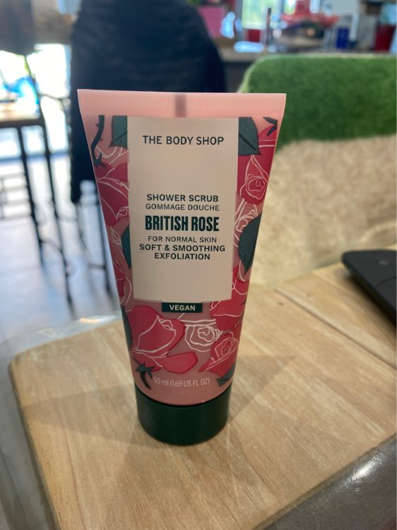 THE BODY SHOP BRITISH ROSE shower scrub 50 ml
