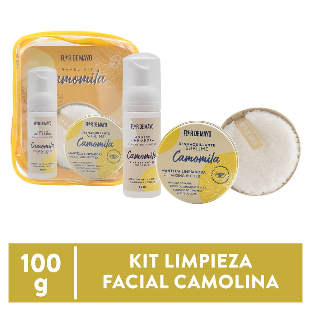FLOR DE MAYO SUBLIME CAMOMILA TRAVEL ESTUCHE 4 pz