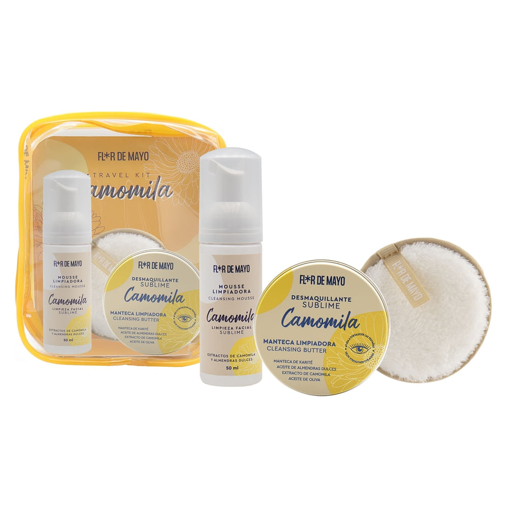 FLOR DE MAYO SUBLIME CAMOMILA TRAVEL ESTUCHE 4 pz