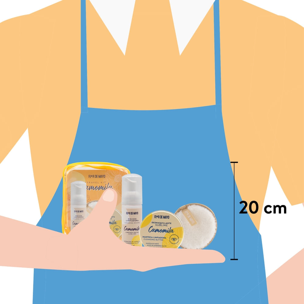 FLOR DE MAYO SUBLIME CAMOMILA TRAVEL ESTUCHE 4 pz