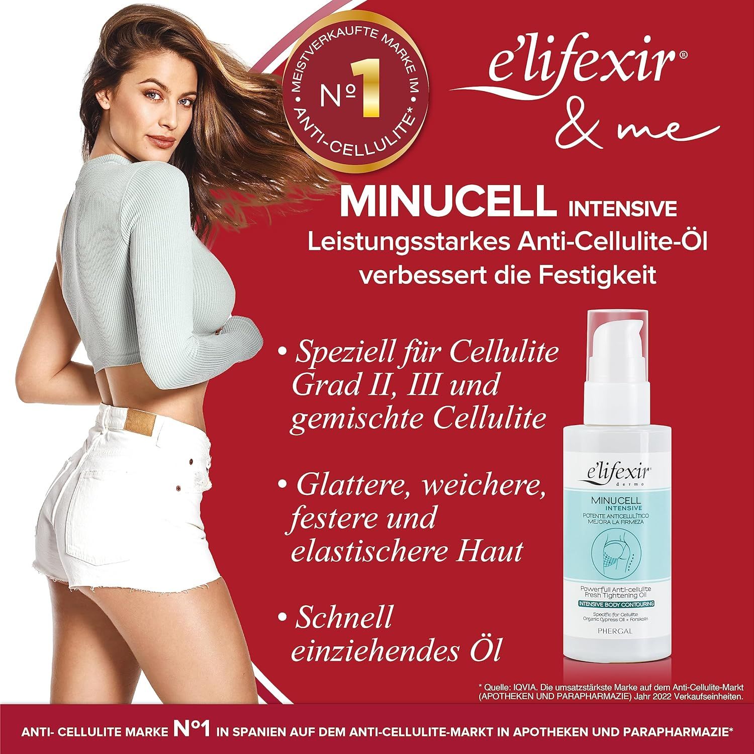 E'LIFEXIR MINUCELL INTENSIVE anti-cellulite oil 100 ml