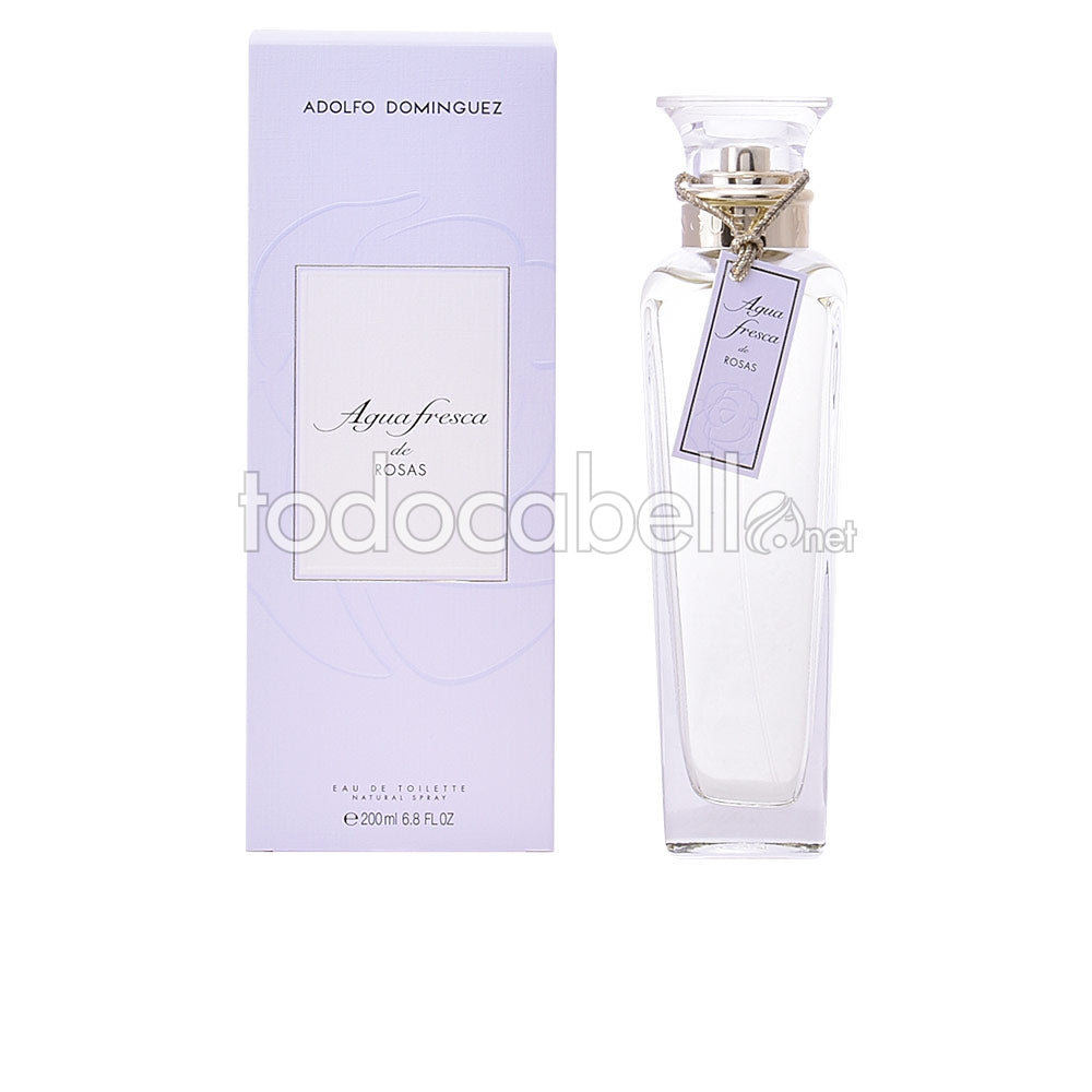ADOLFO DOMINGUEZ AGUA FRESCA DE ROSAS eau de toilette spray 200 ml