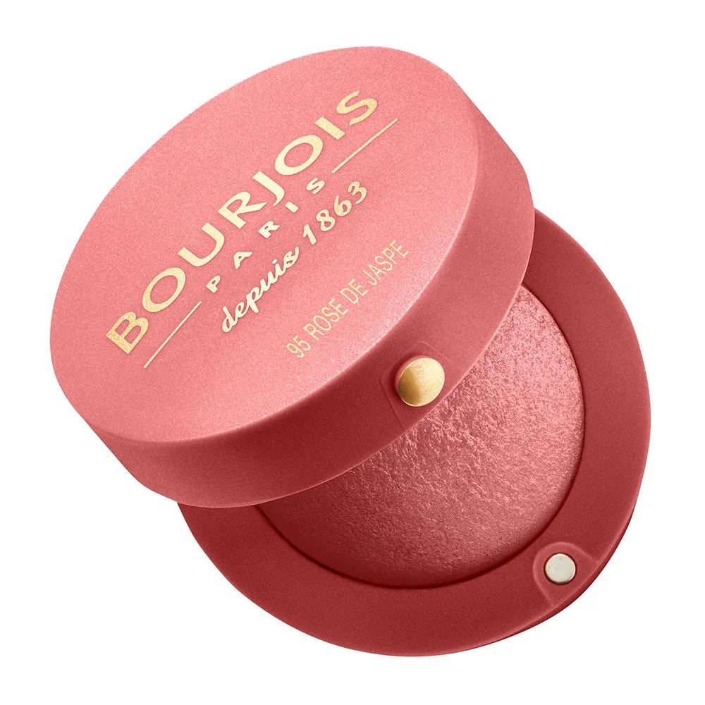 BOURJOIS LITTLE ROUND pot blusher powder #095-rose de jaspe