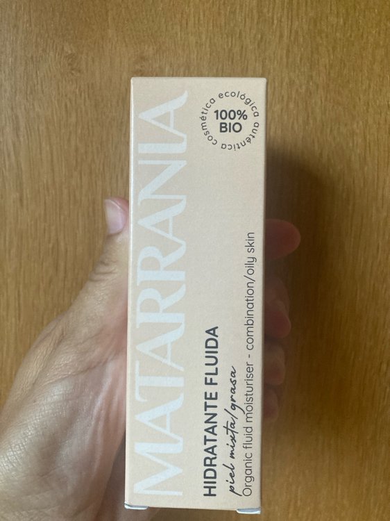 MATARRANIA MOISTURIZING FLUID FOR COMBINATION OR OILY SKIN 100% BIO 60 ml