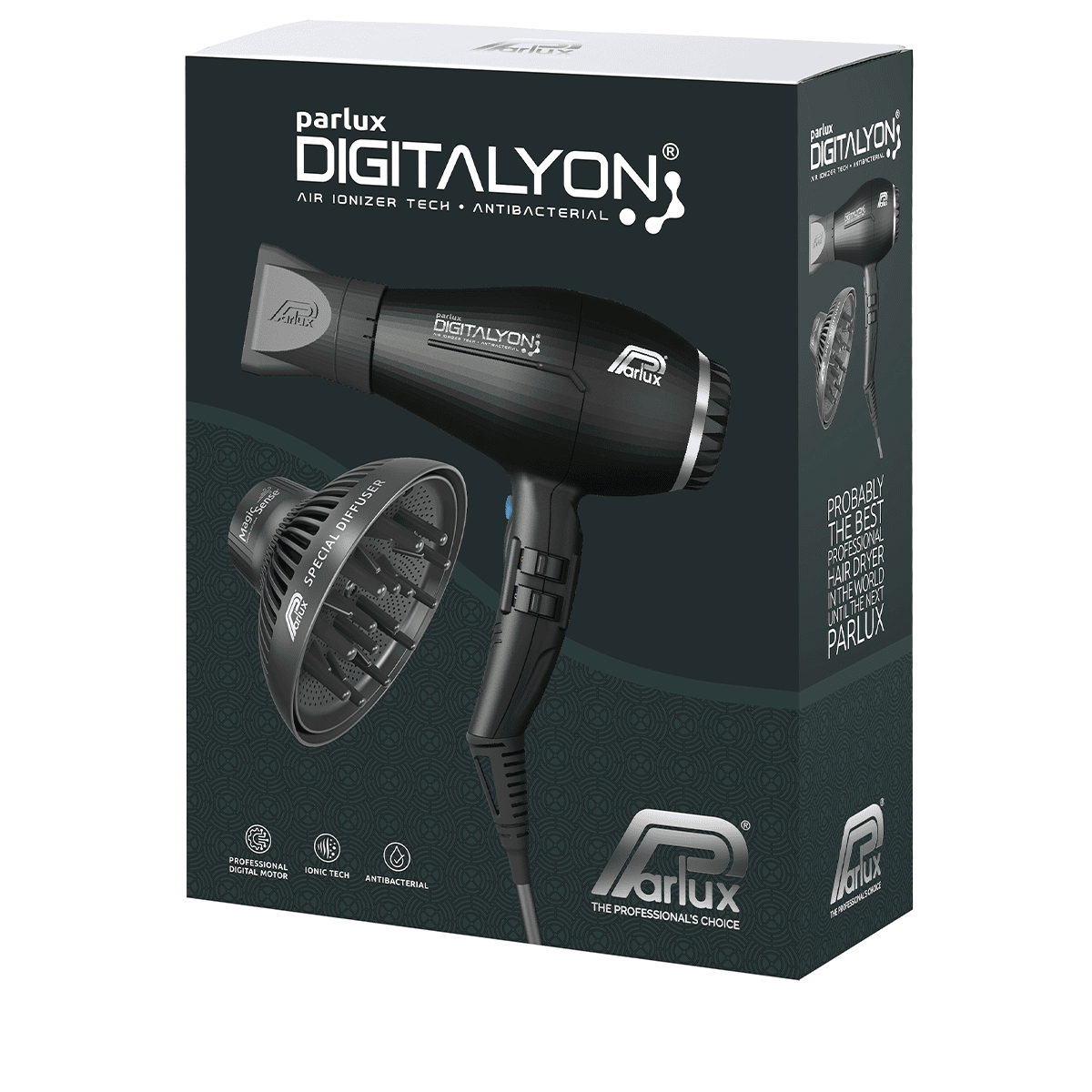 PARLUX DIGITALYON ANTHRACITE LOT 4 pz