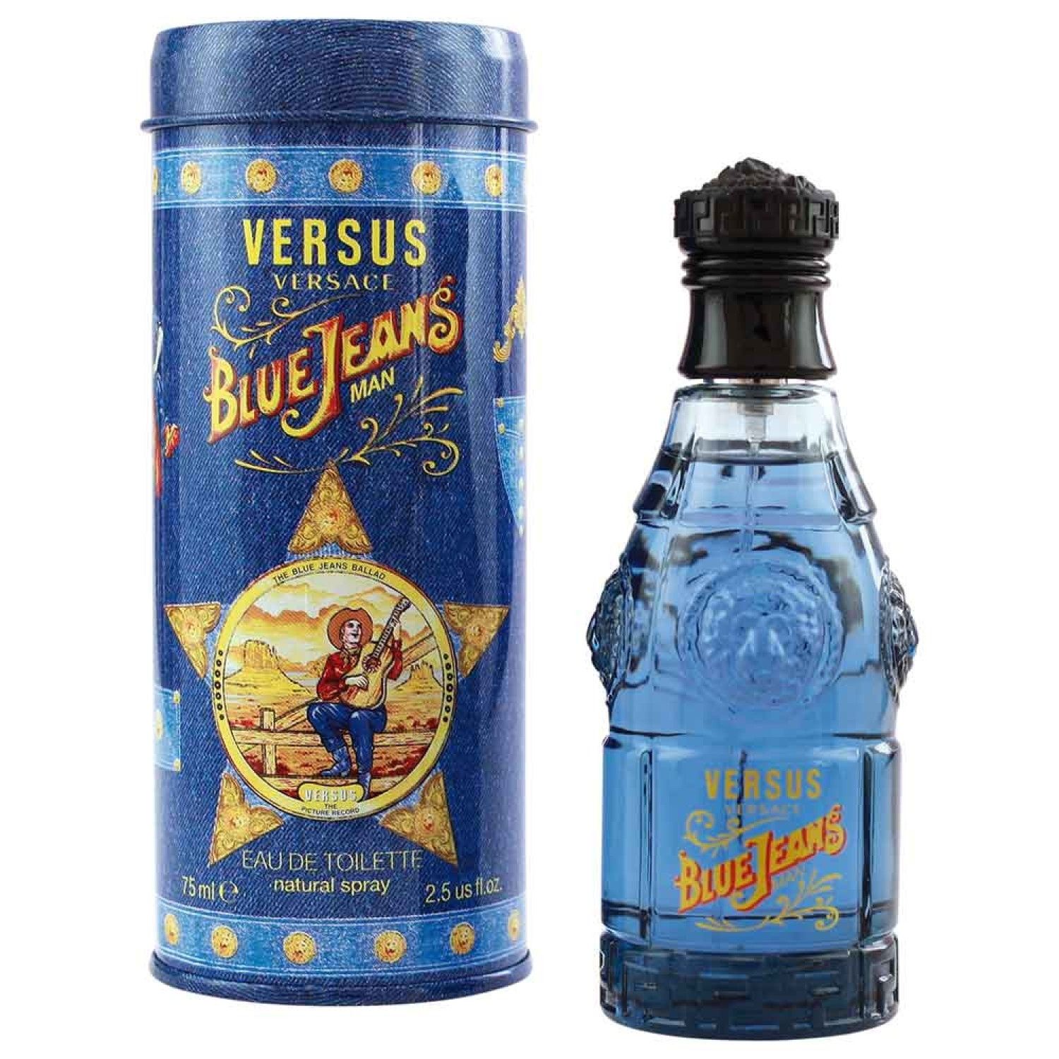 VERSACE BLUE JEANS eau de toilette spray 75 ml