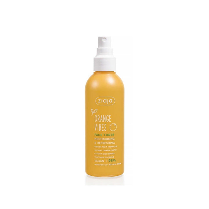 ZIAJA COCONUT &amp; ORANGE VIBES moisturizing and refreshing facial toner 190 ml