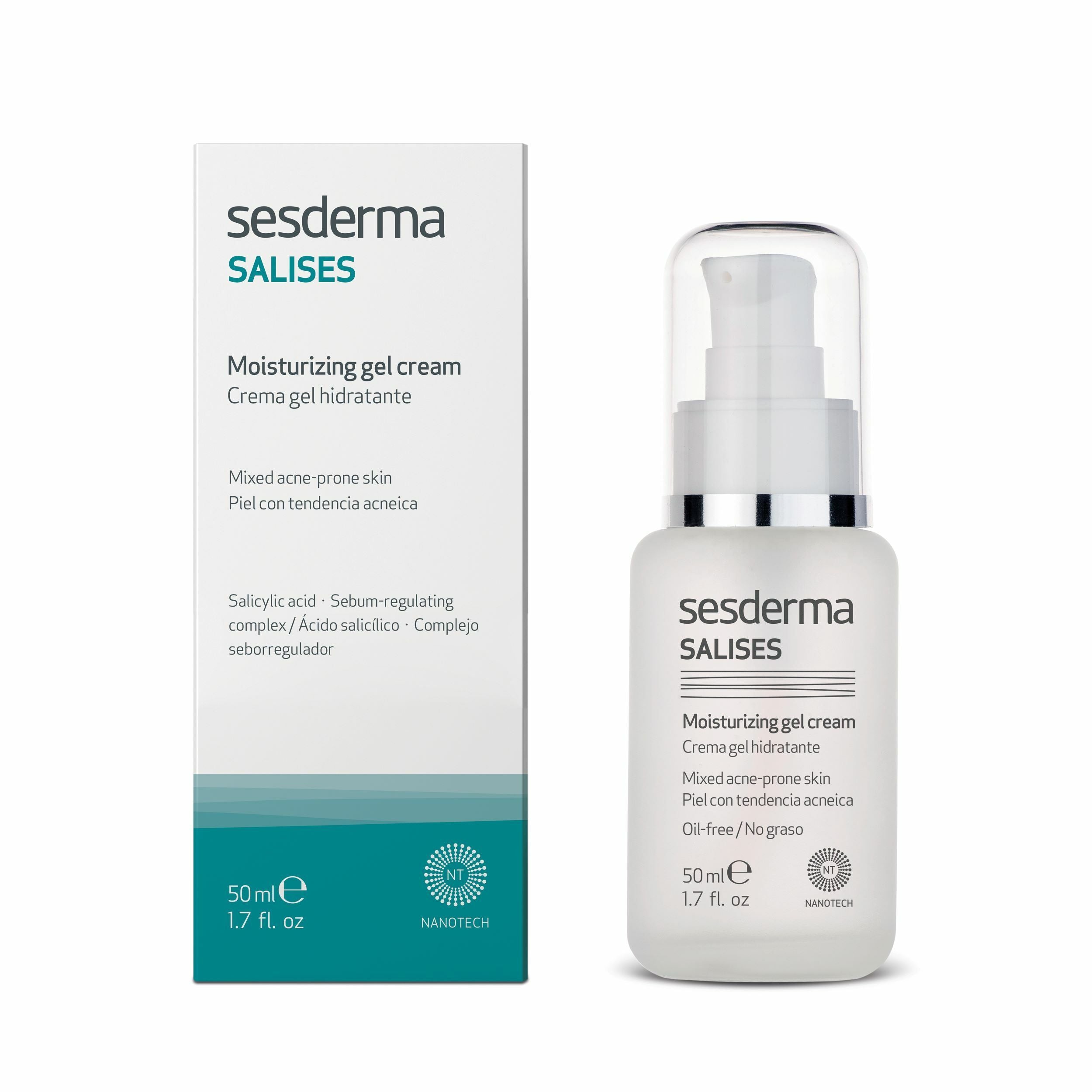 SESDERMA SALISES crema gel hidratante 50 ml