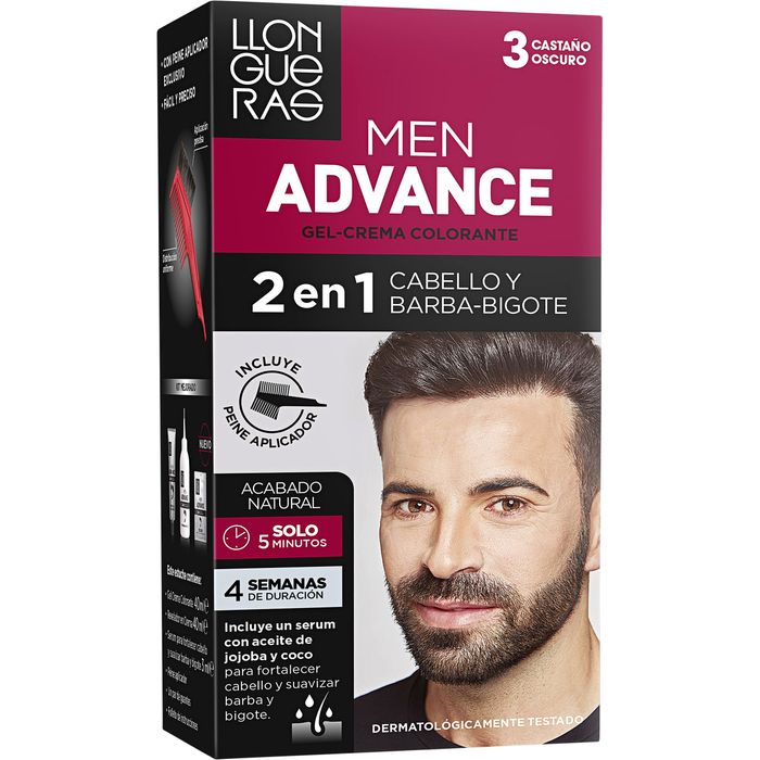 LLONGUERAS MEN ADVANCE #3-dark brown 1 u