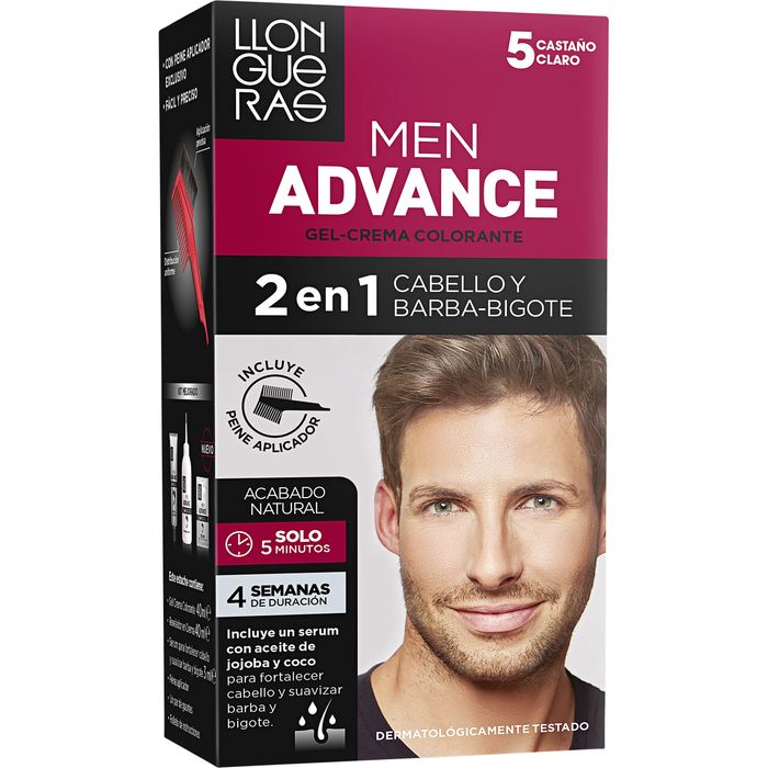 LLONGUERAS MEN ADVANCE #5-light brown 1 u