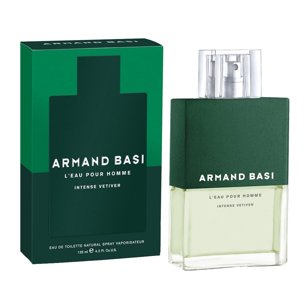 ARMAND BASI L'EAU POUR HOMME INTENSE VETIVER eau de toilette spray 125 ml