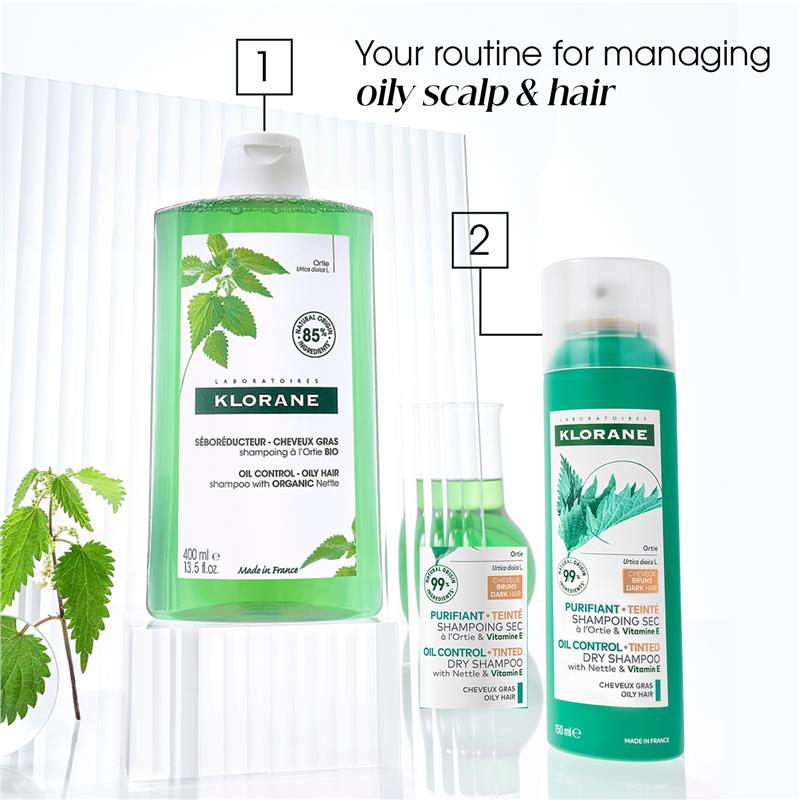 KLORANE A LA ORTIGA BIO purifying dry shampoo 150 ml