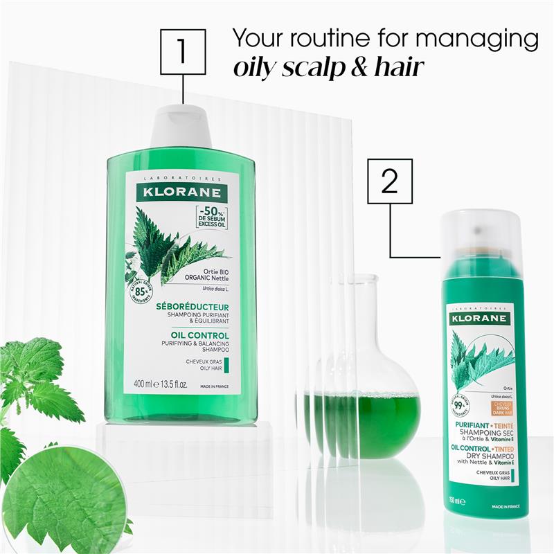 KLORANE A LA ORTIGA BIO purifying dry shampoo 150 ml