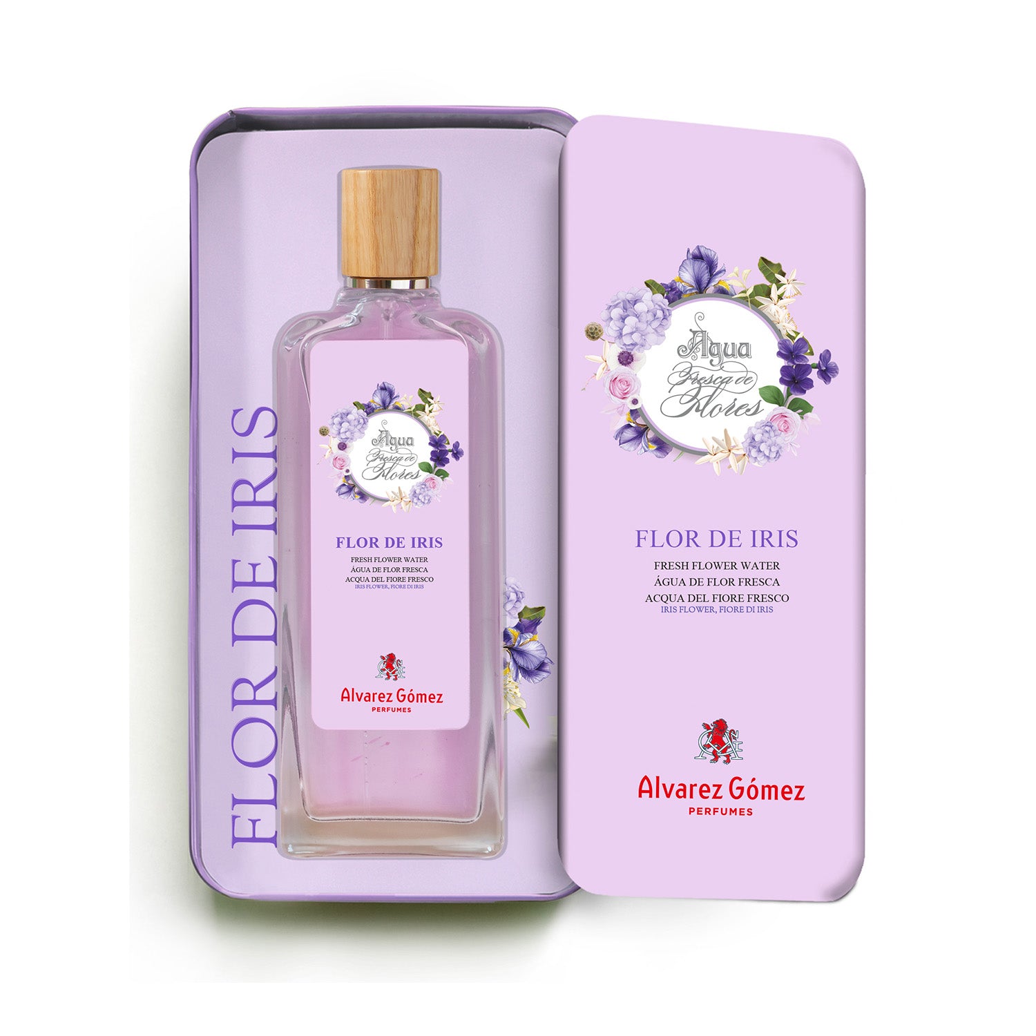 ALVAREZ GOMEZ FRESH FLOWER WATER iris flower 150 ml