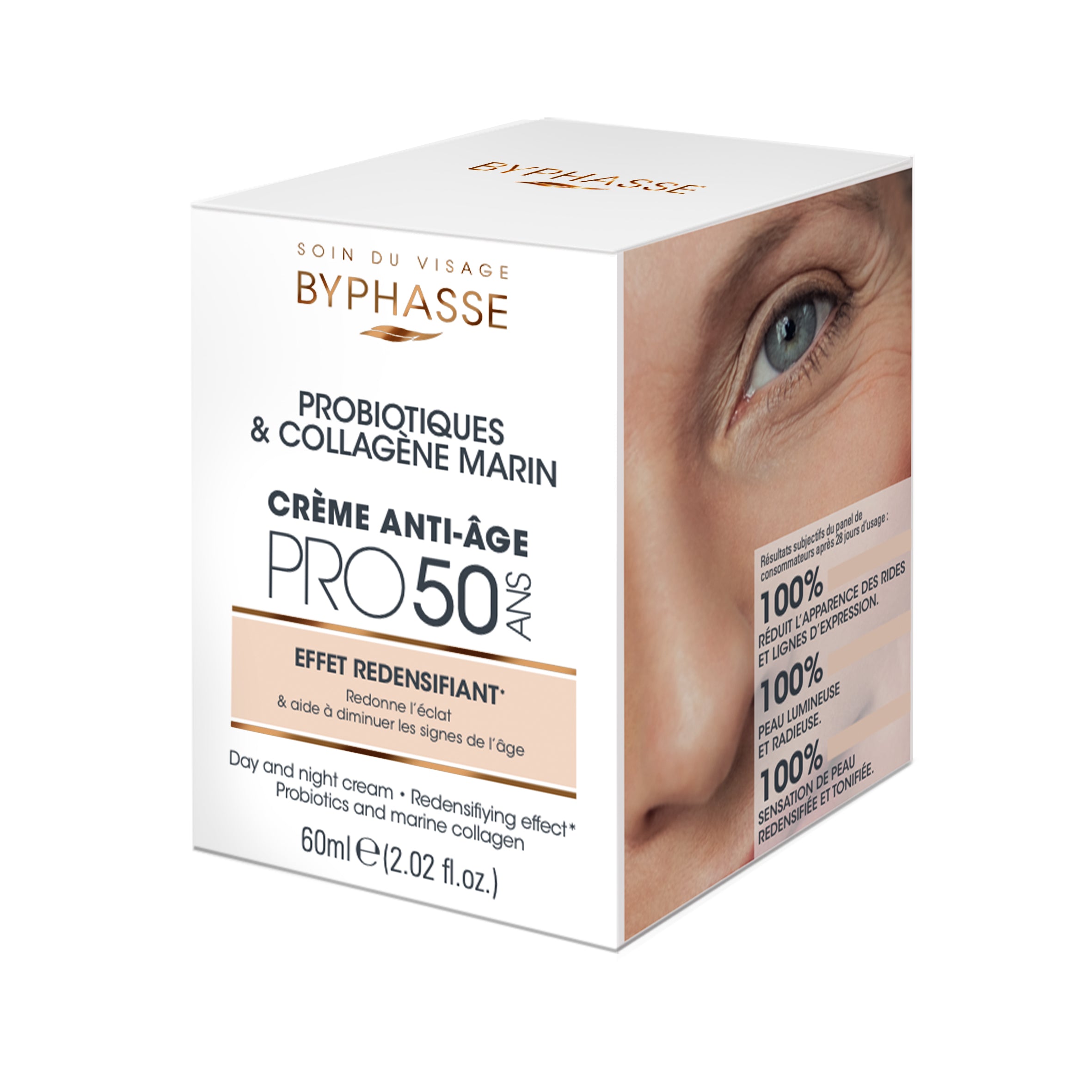 BYPHASSE PRO 50 ACTION LISSANTE redensifying anti-aging cream 60 ml