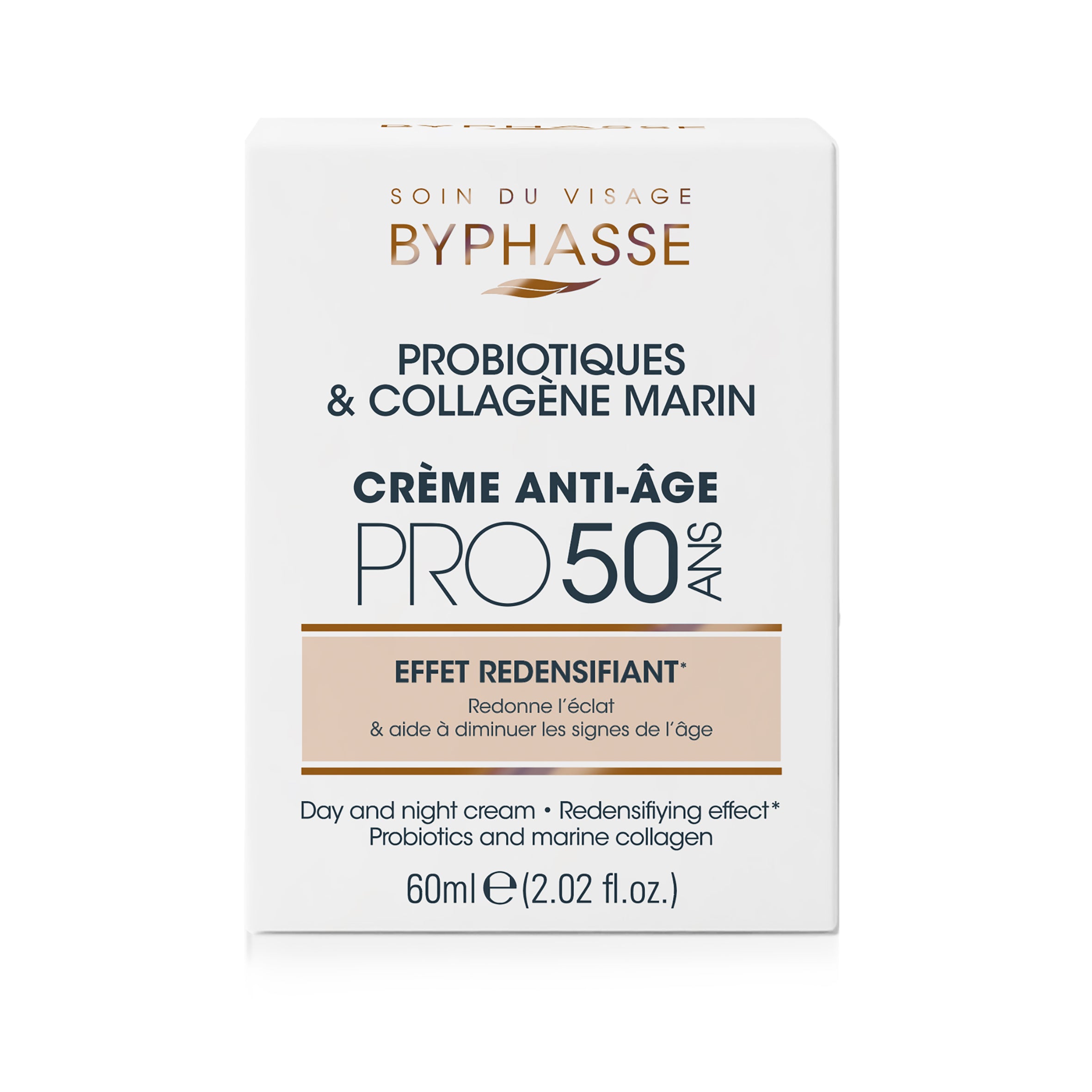 BYPHASSE PRO 50 ACTION LISSANTE redensifying anti-aging cream 60 ml