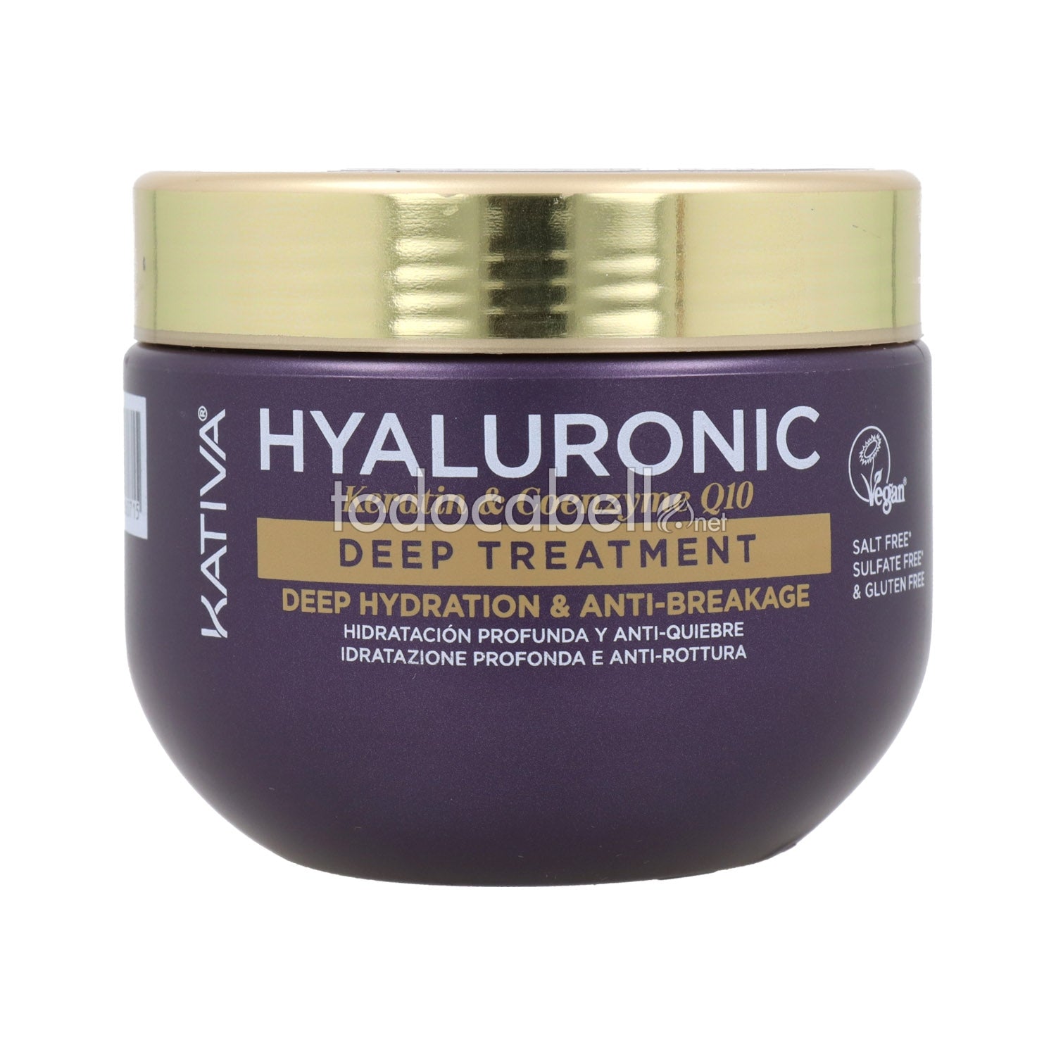 KATIVA HYALURONIC keratin &amp; coenzyme Q10 deep treatment 300 ml