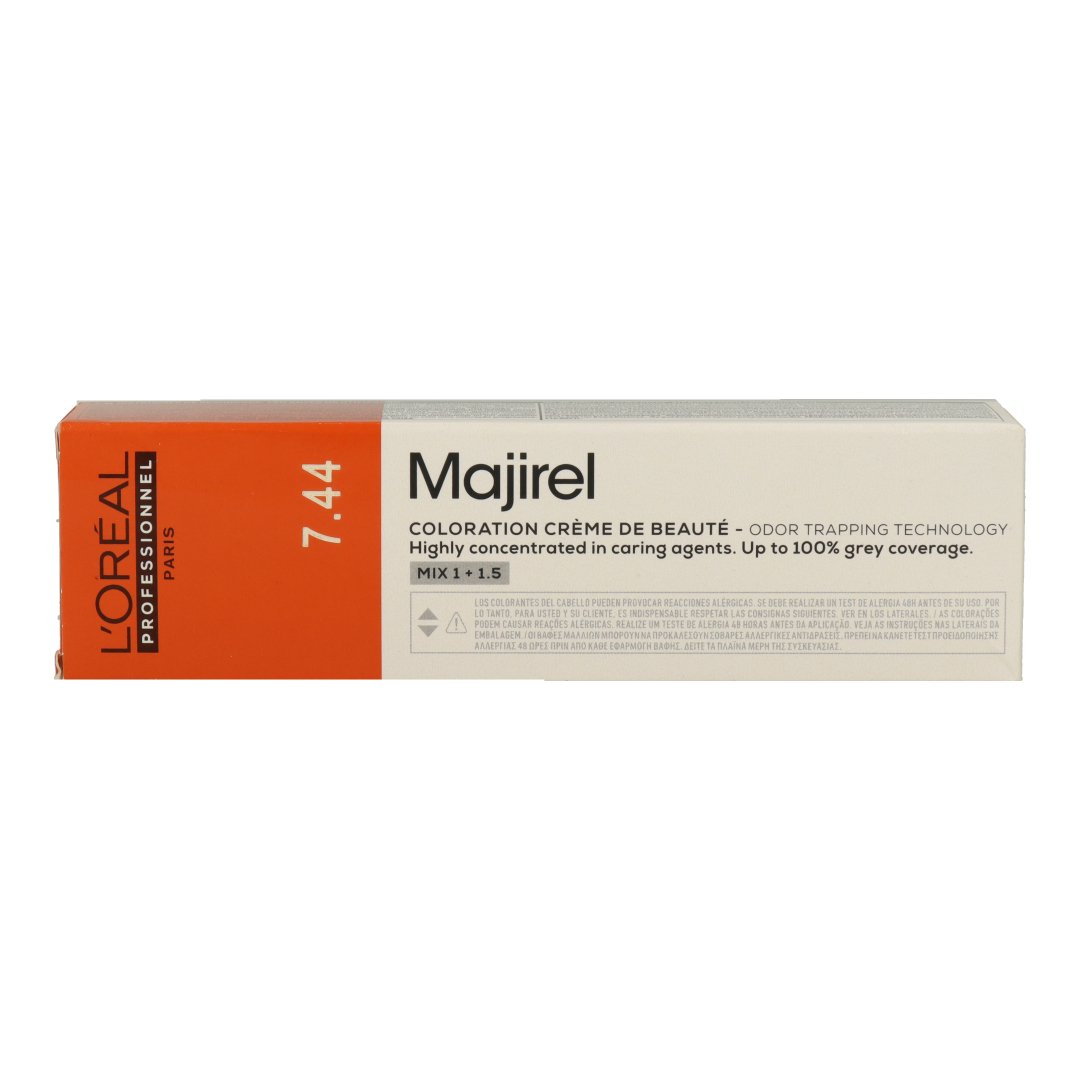 L'ORÉAL PROFESSIONNEL PARIS MAJIREL ionène g cream color #7.44 60 ml