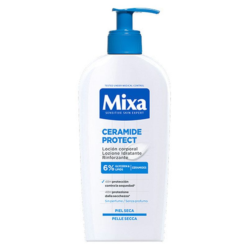MIXA CERAMIDE PROTECT moisturizing body lotion for dry skin 400 ml