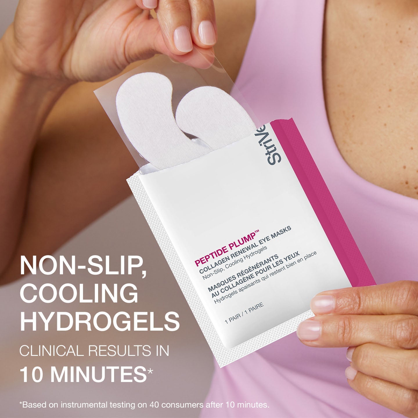 STRIVECTIN PEPTIDE PLUMP collagen eye masks 6 u