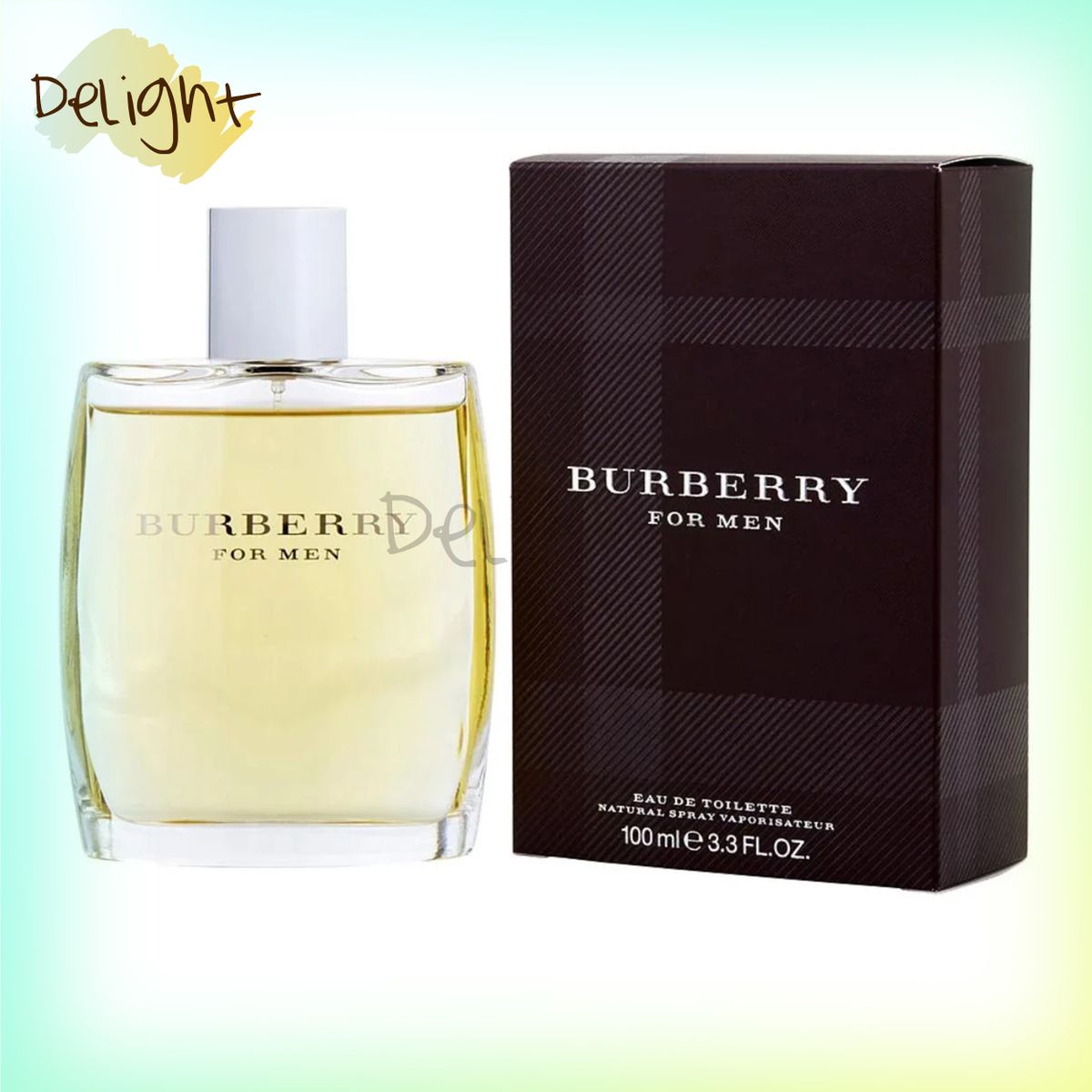 BURBERRY FOR MEN eau de toilette spray 100 ml