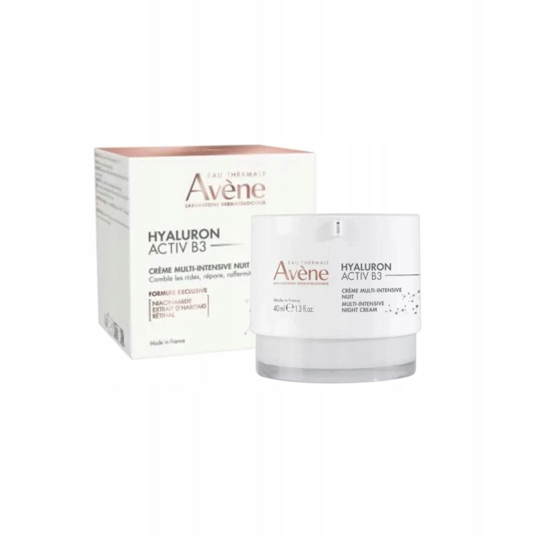 AVÈNE HYALURON ACTIV B3 crema multiintensiva noche 40 ml