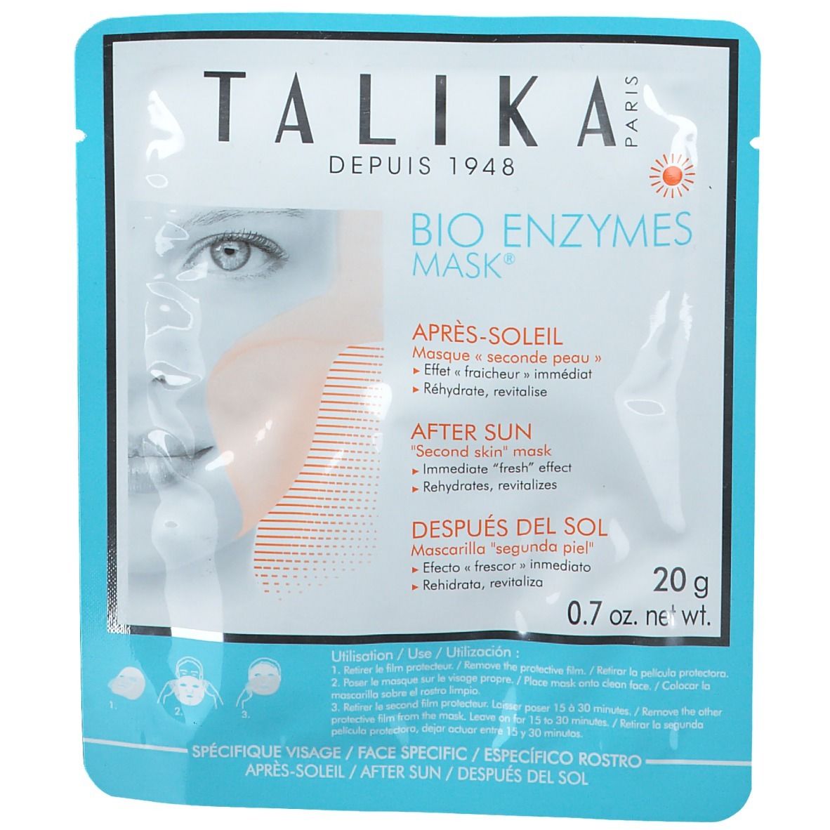 TALIKA BIO ENZYMES after sun mask 20 gr