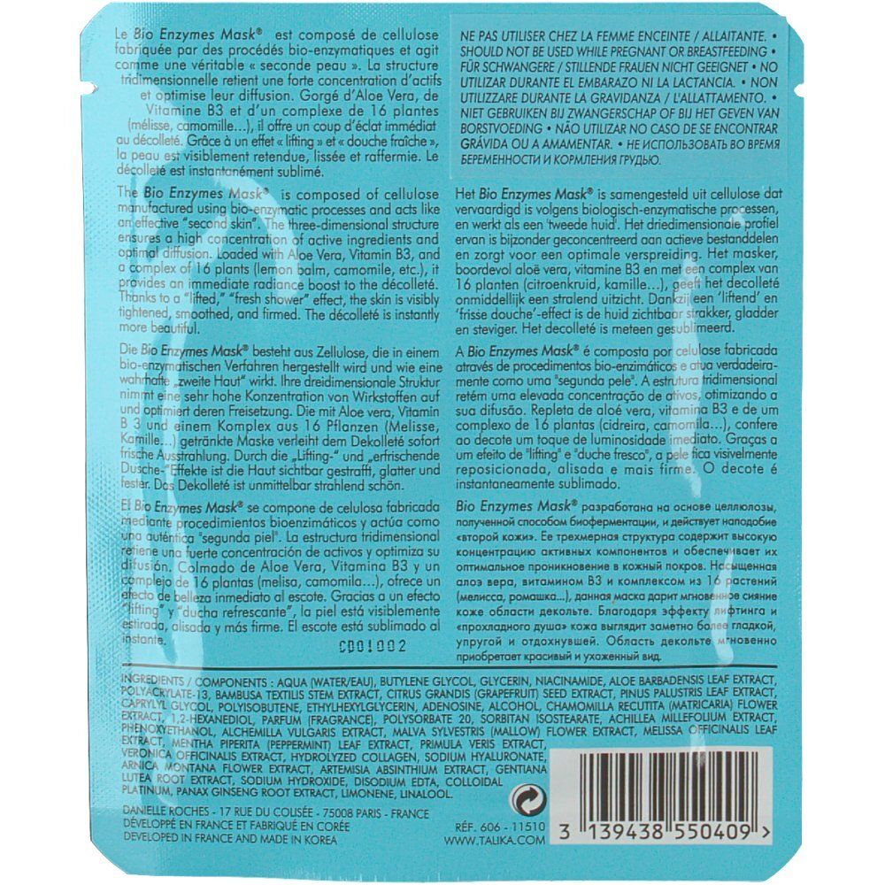 TALIKA BIO ENZYMES neckline mask 25 gr