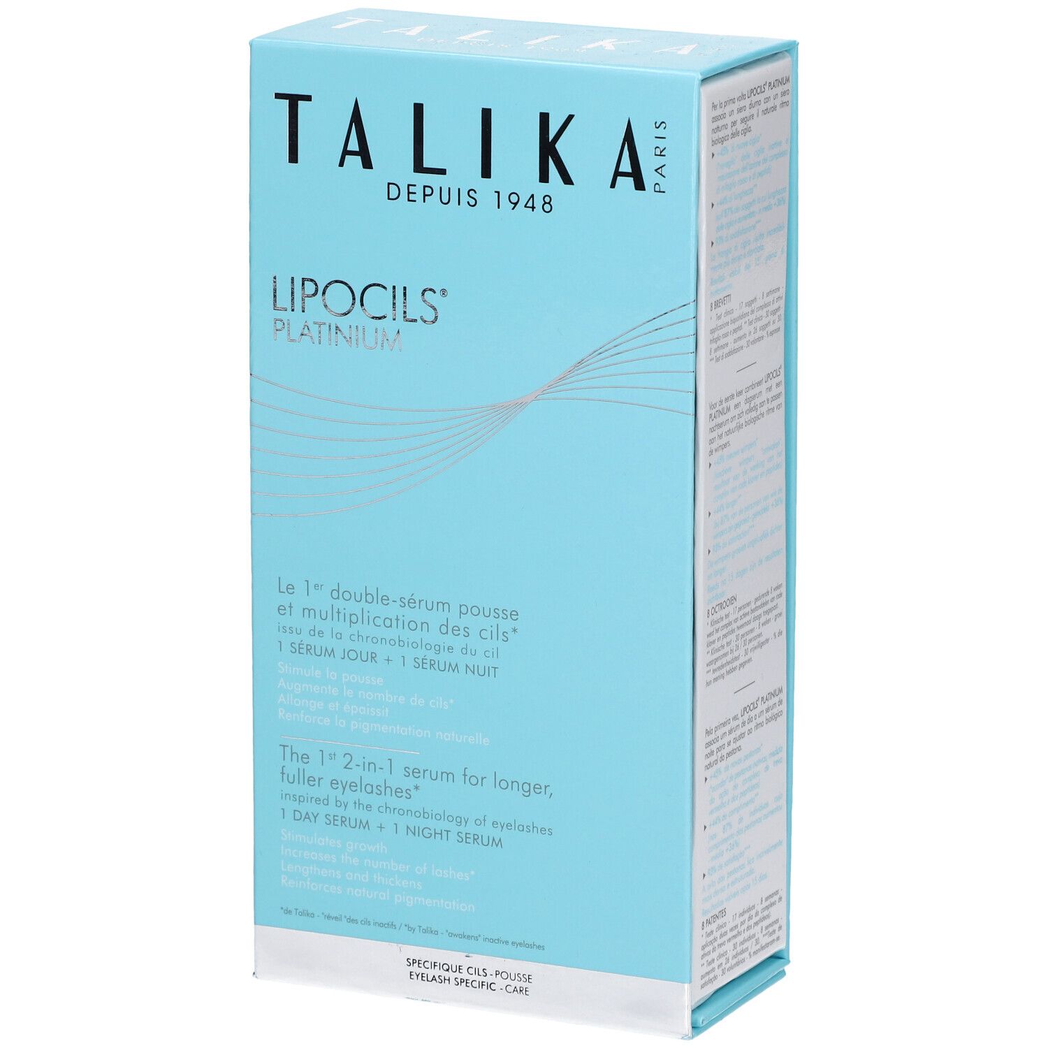 TALIKA LIPOCILS PLATINIUM eyelash enhancing serum 2 x 8.5 ml