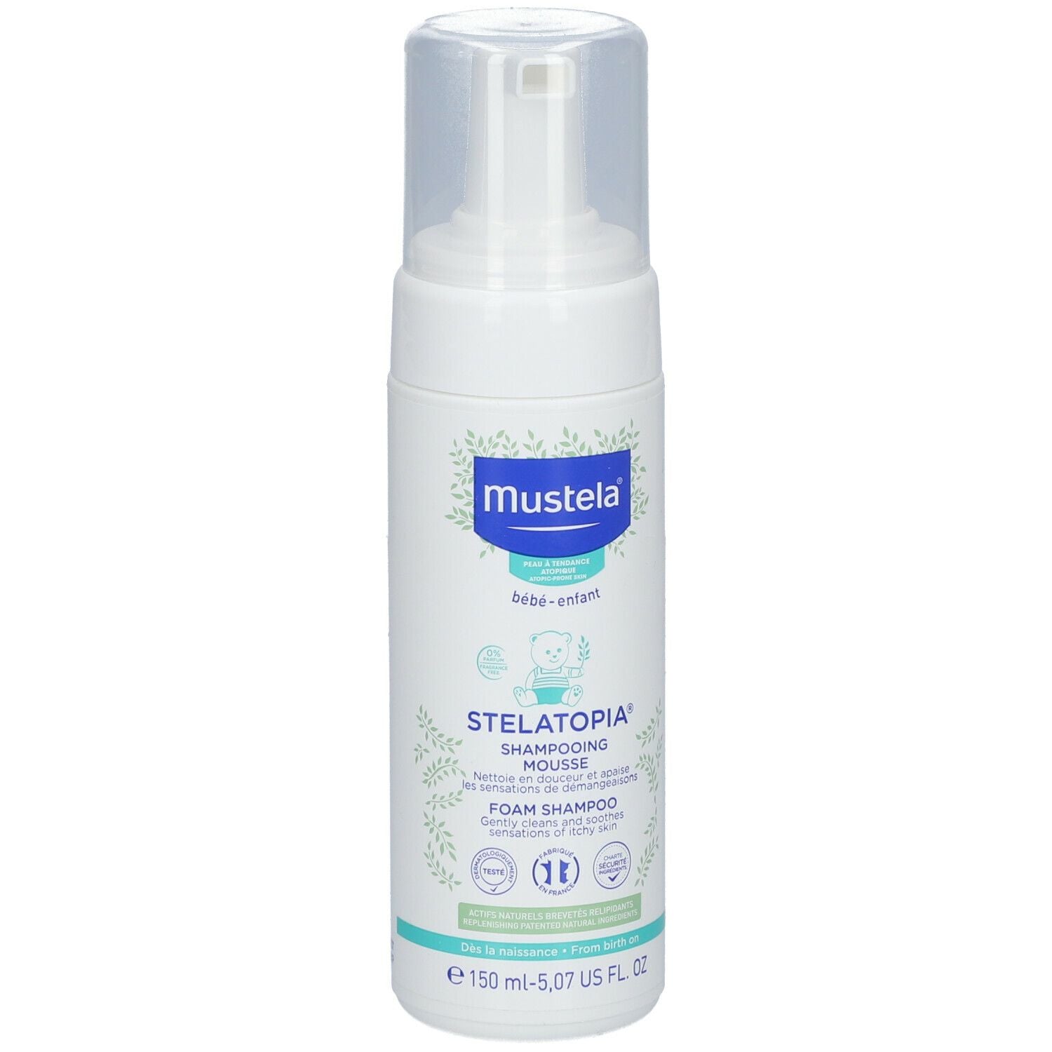 MUSTELA STELATOPIA mousse shampoo 150 ml