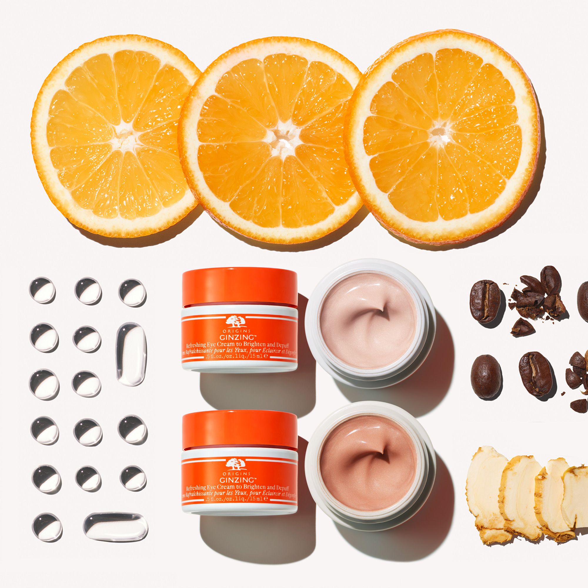 ORIGINS GinZing™ Brightening Eye Cream #Original 15 ml