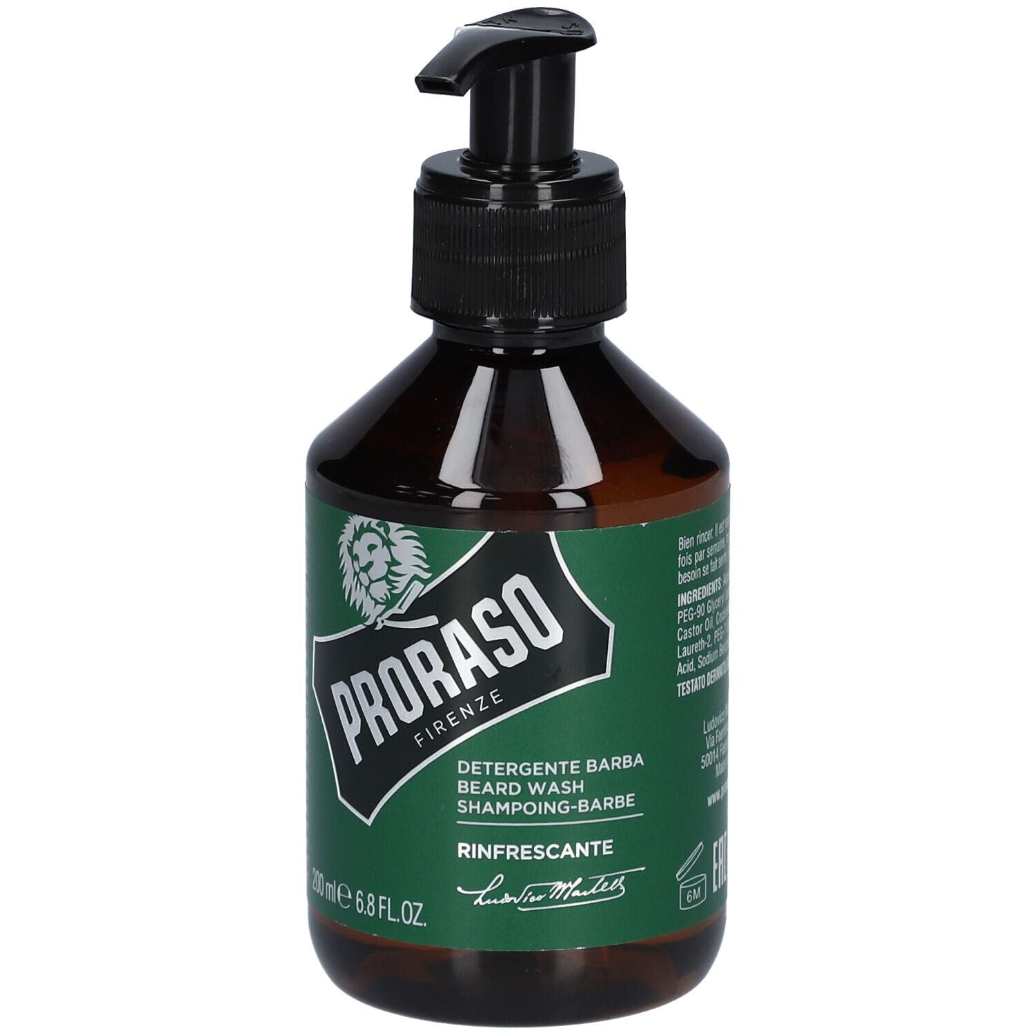 PRORASO WOOD AND SPICE beard shampoo 200 ml