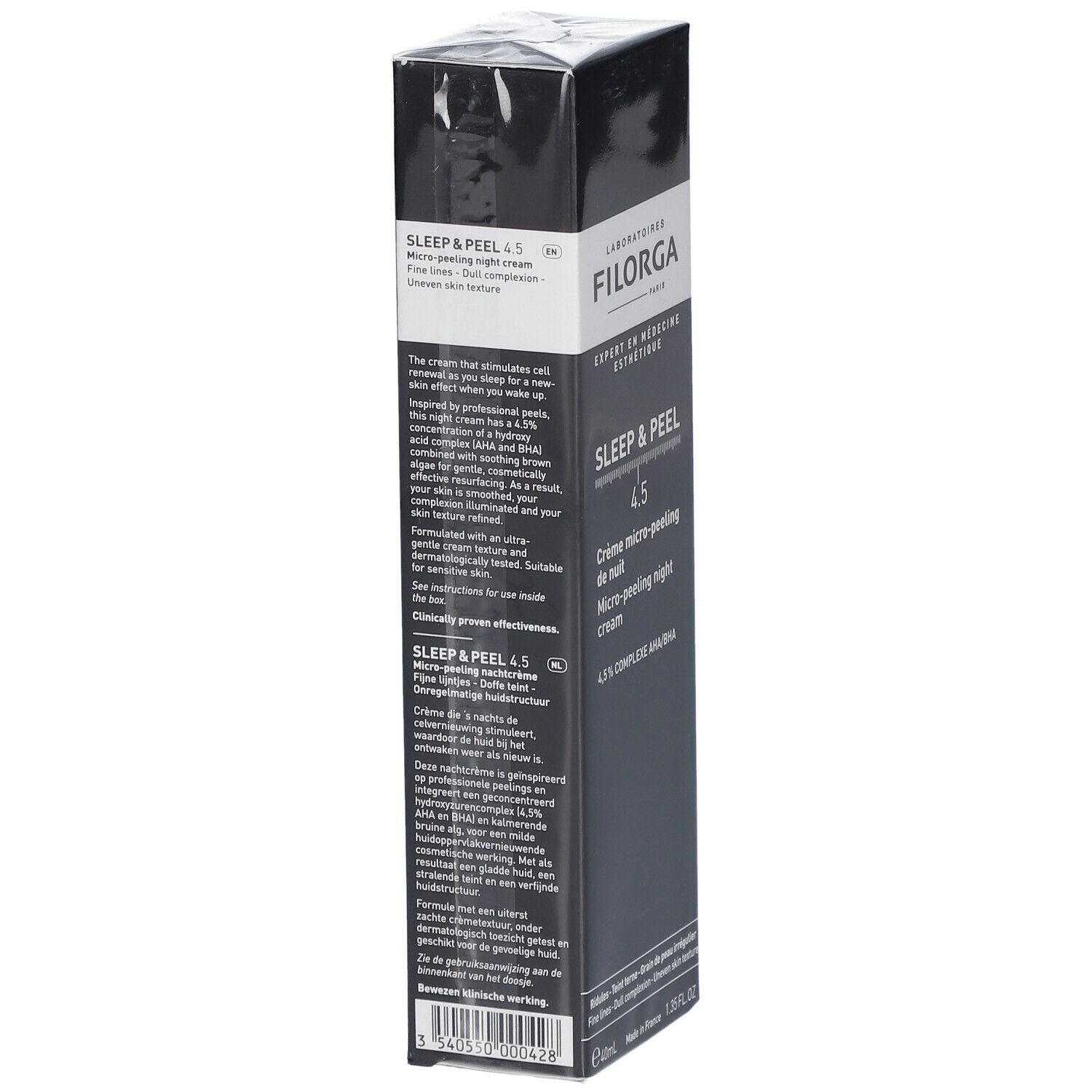 LABORATOIRES FILORGA SLEEP AND PEEL micro-peeling night cream 40 ml